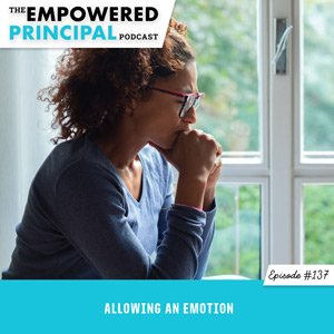 Allowing an Emotion